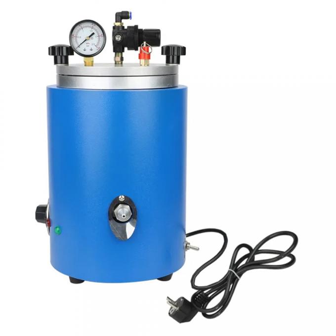 Iniettore di cera per serbatoio da 5,5 libbre per gioielli Controllo manuale da 500 W 0